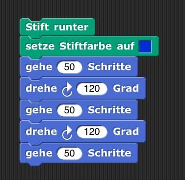 Snap! Skript-Beispiel